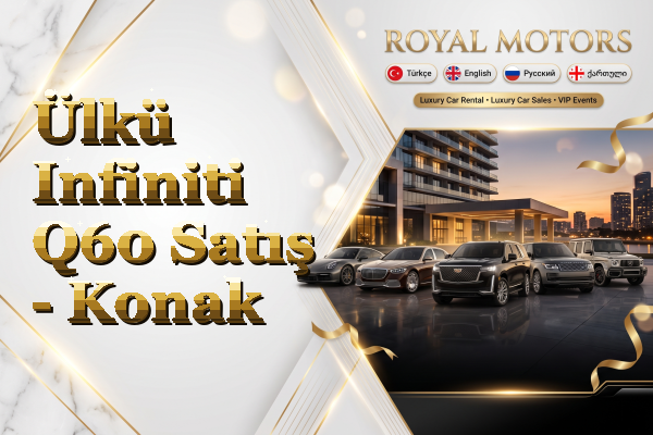 Ülkü Infiniti Q60 Satış - Konak