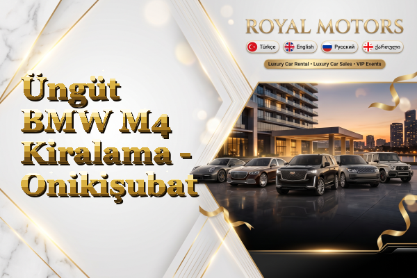 Üngüt BMW M4 Kiralama - Onikişubat