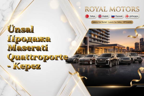 Ünsal Продажа Maserati Quattroporte - Kepez