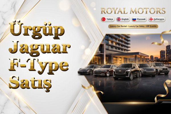 Ürgüp Jaguar F-Type Satış