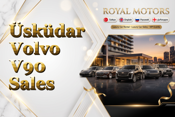 Üsküdar Volvo V90 Sales