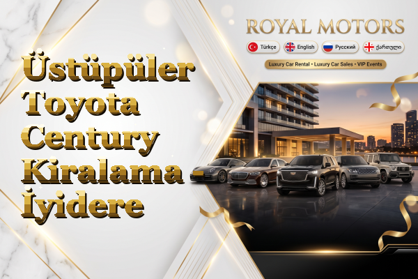 Üstüpüler Toyota Century Kiralama - İyidere