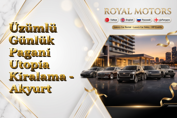 Üzümlü Günlük Pagani Utopia Kiralama - Akyurt