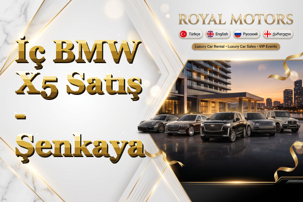 İç BMW X5 Satış - Şenkaya
