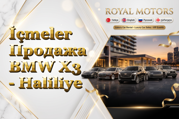 İçmeler Продажа BMW X3 - Haliliye