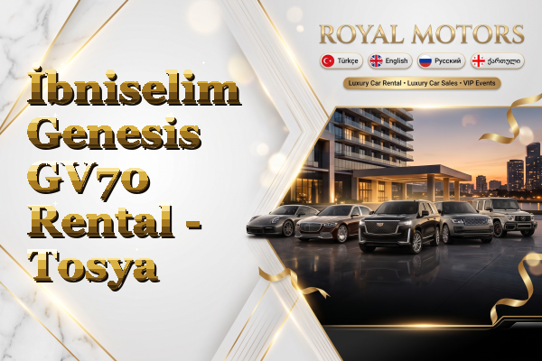 İbniselim Genesis GV70 Rental - Tosya