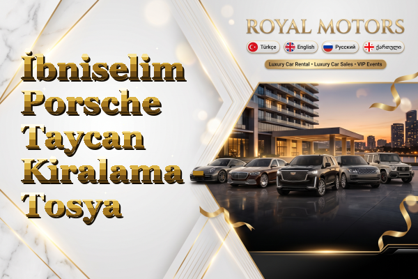 İbniselim Porsche Taycan Kiralama - Tosya