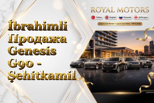 İbrahimli Продажа Genesis G90 - Şehitkamil