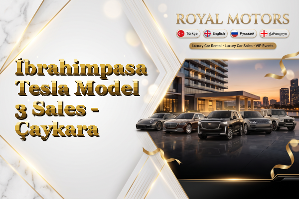 İbrahimpasa Tesla Model 3 Sales - Çaykara