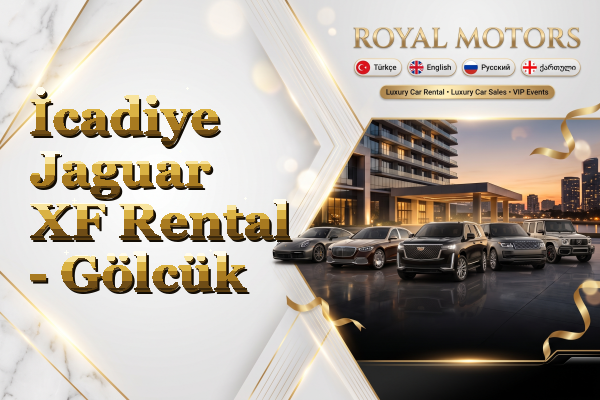 İcadiye Jaguar XF Rental - Gölcük