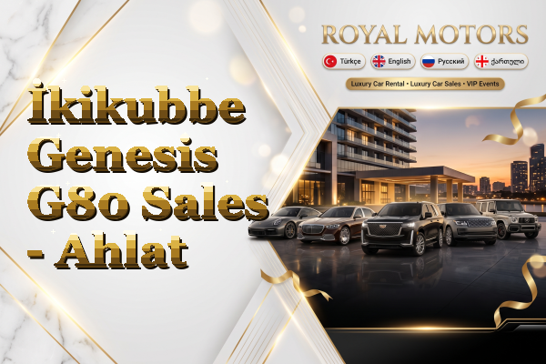 İkikubbe Genesis G80 Sales - Ahlat