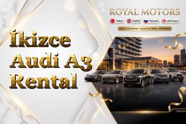 İkizce Audi A3 Rental