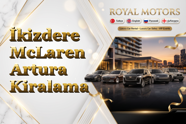 İkizdere McLaren Artura Kiralama