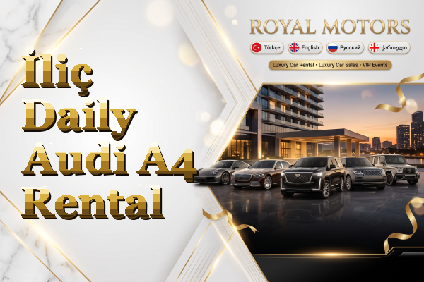İliç Daily Audi A4 Rental