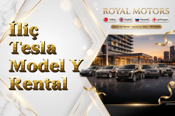 İliç Tesla Model Y Rental