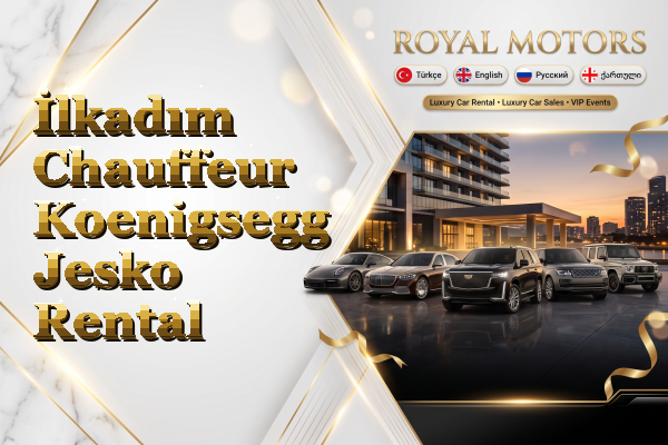 İlkadım Chauffeur Koenigsegg Jesko Rental
