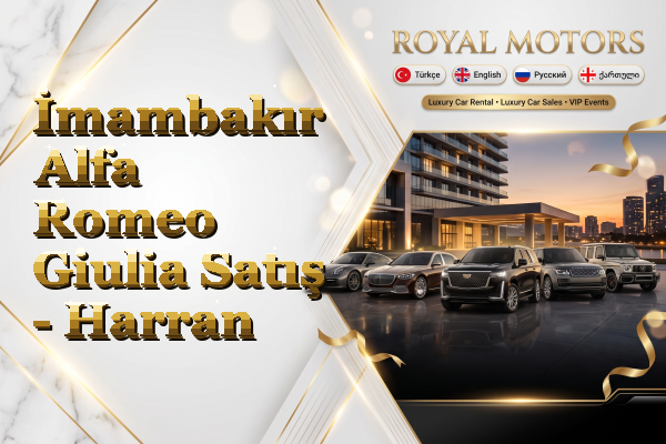 İmambakır Alfa Romeo Giulia Satış - Harran