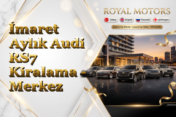 İmaret Aylık Audi RS7 Kiralama - Merkez