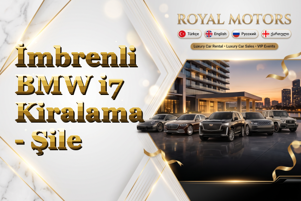 İmbrenli BMW i7 Kiralama - Şile