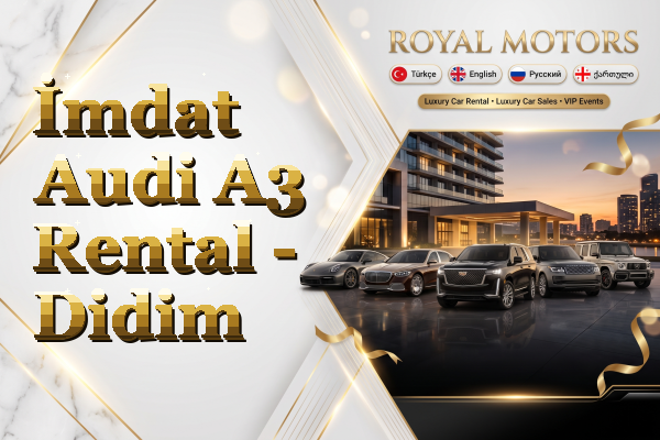 İmdat Audi A3 Rental - Didim
