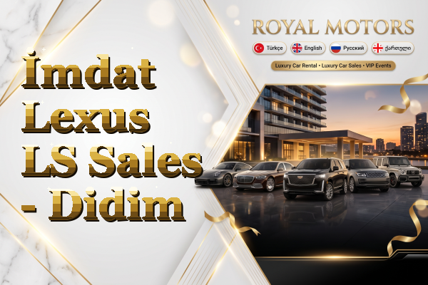 İmdat Lexus LS Sales - Didim