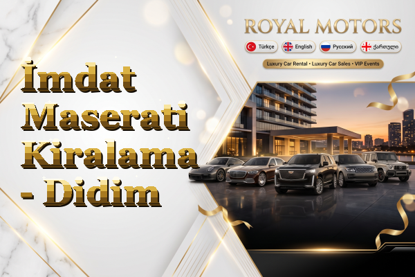 İmdat Maserati Kiralama - Didim
