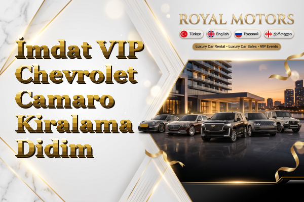 İmdat VIP Chevrolet Camaro Kiralama - Didim