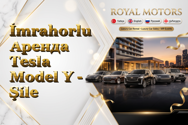 İmrahorlu Аренда Tesla Model Y - Şile