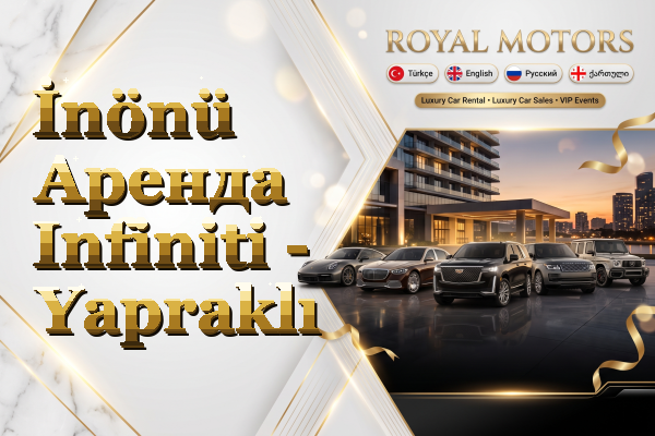 İnönü Аренда Infiniti - Yapraklı