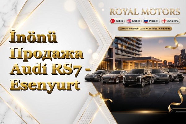 İnönü Продажа Audi RS7 - Esenyurt