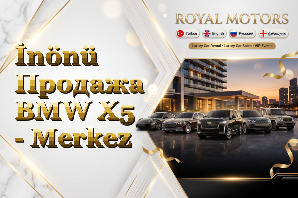 İnönü Продажа BMW X5 - Merkez