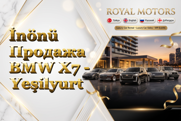 İnönü Продажа BMW X7 - Yeşilyurt