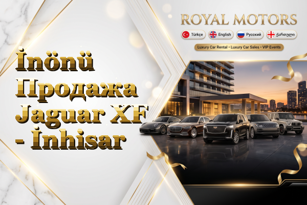 İnönü Продажа Jaguar XF - İnhisar