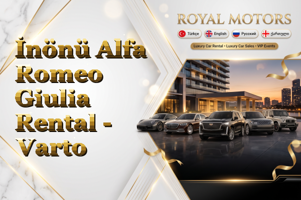 İnönü Alfa Romeo Giulia Rental - Varto