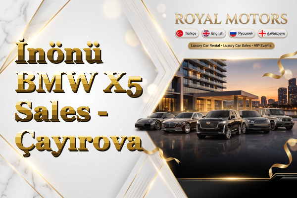 İnönü BMW X5 Sales - Çayırova