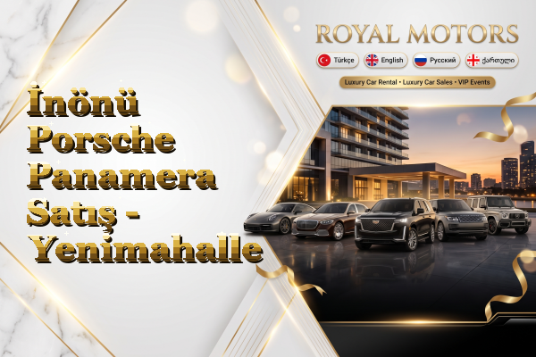 İnönü Porsche Panamera Satış - Yenimahalle
