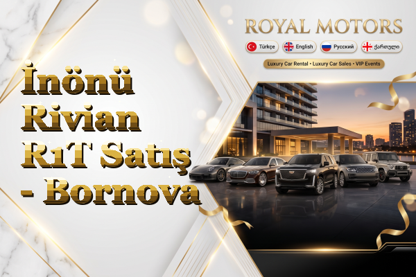 İnönü Rivian R1T Satış - Bornova