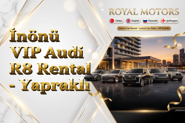 İnönü VIP Audi R8 Rental - Yapraklı