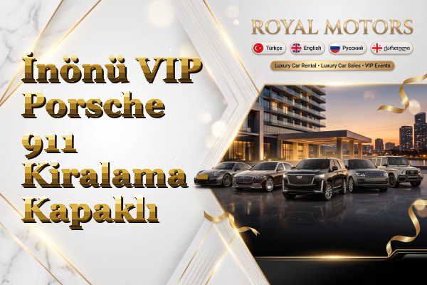 İnönü VIP Porsche 911 Kiralama - Kapaklı