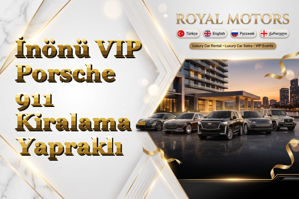 İnönü VIP Porsche 911 Kiralama - Yapraklı
