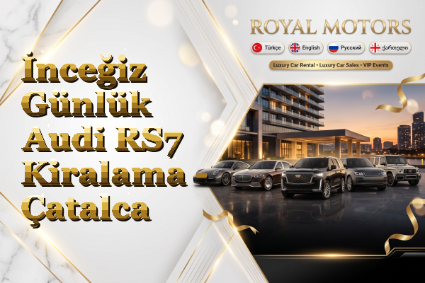 İnceğiz Günlük Audi RS7 Kiralama - Çatalca
