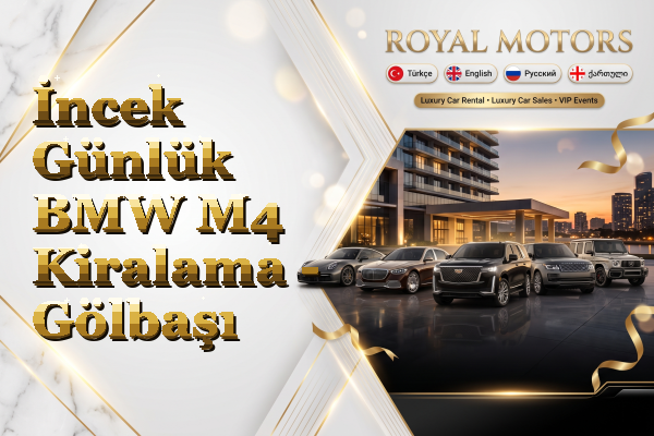 İncek Günlük BMW M4 Kiralama - Gölbaşı
