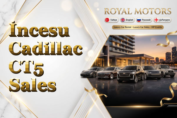 İncesu Cadillac CT5 Sales