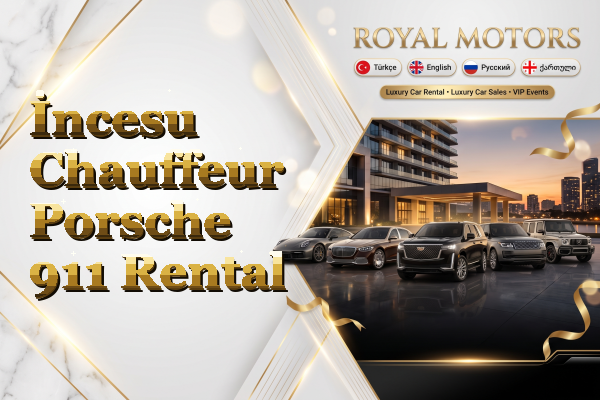 İncesu Chauffeur Porsche 911 Rental