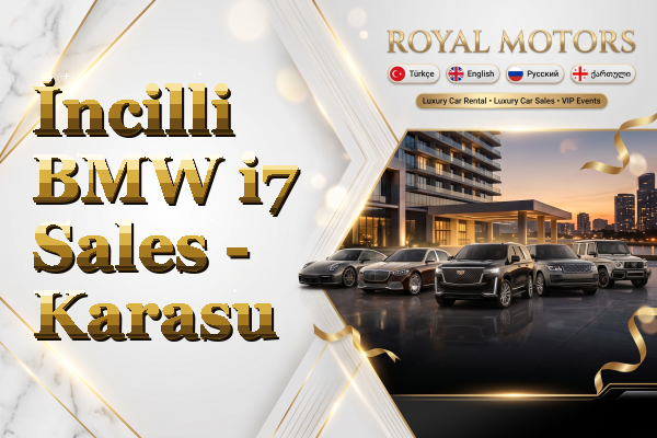 İncilli BMW i7 Sales - Karasu