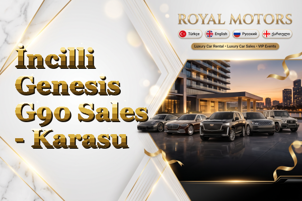 İncilli Genesis G90 Sales - Karasu