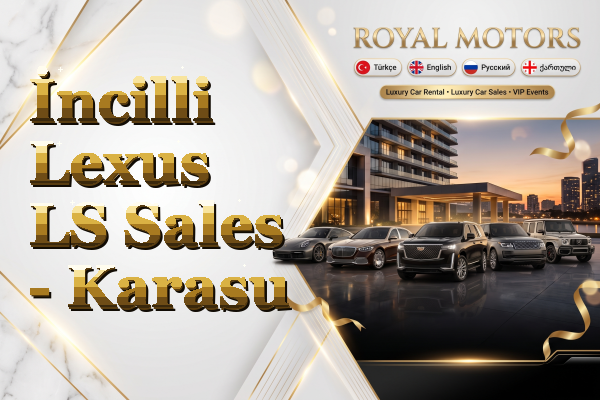 İncilli Lexus LS Sales - Karasu