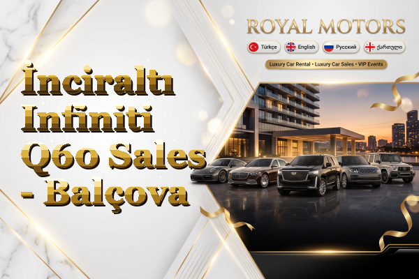 İnciraltı Infiniti Q60 Sales - Balçova