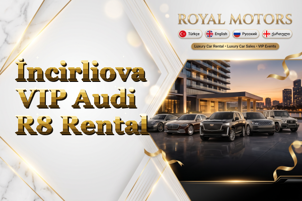 İncirliova VIP Audi R8 Rental
