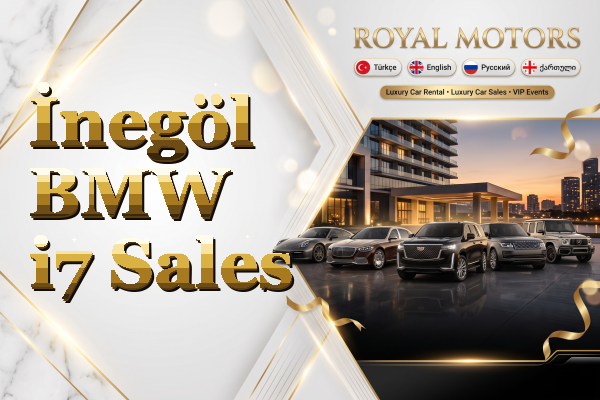 İnegöl BMW i7 Sales
